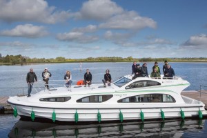 German and Swiss travellers will read all about Offaly and cruising on the Shannon 