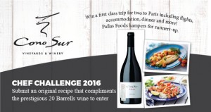 Chef Challenge 2016 launched by Cono Sur Wines