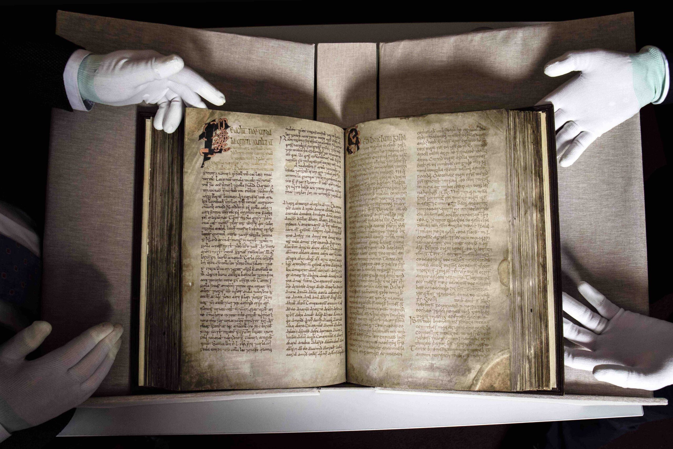 One of the Great Books of Ireland, The Book of Lismore, returns home