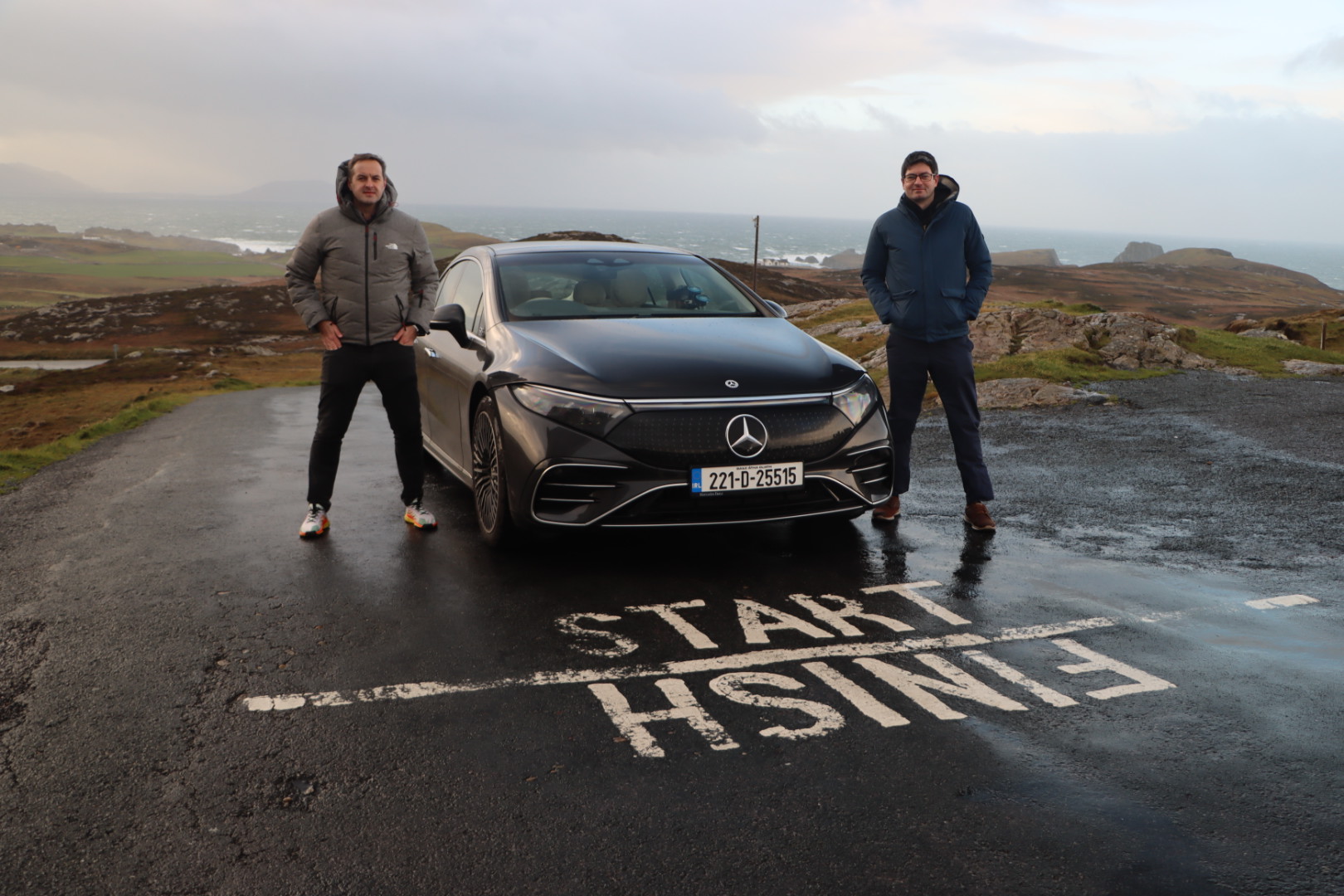 AA Ireland drives EV the full length of Ireland on one full charge